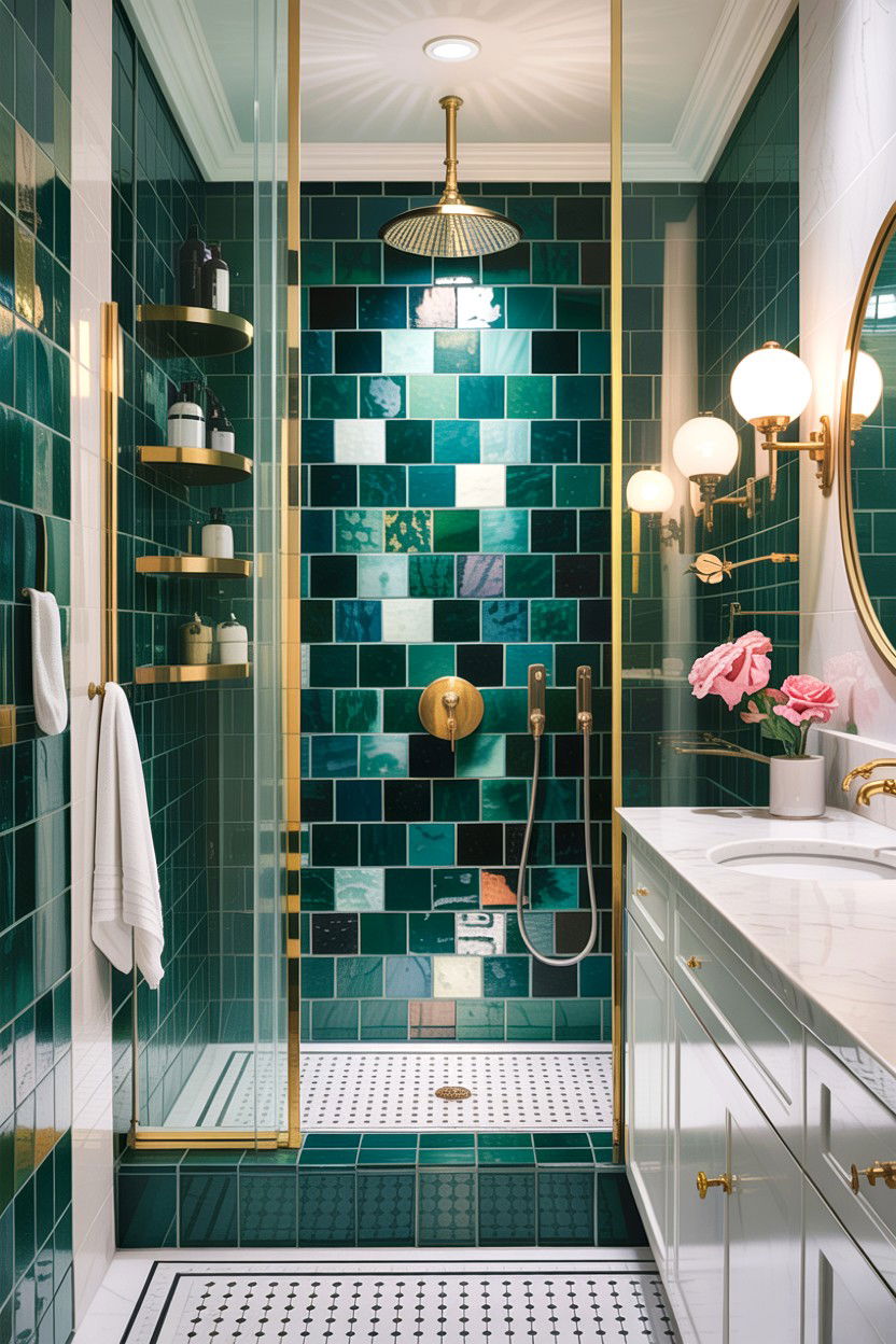 Zellige tile bathroom - 30 amazing bathroom ideas