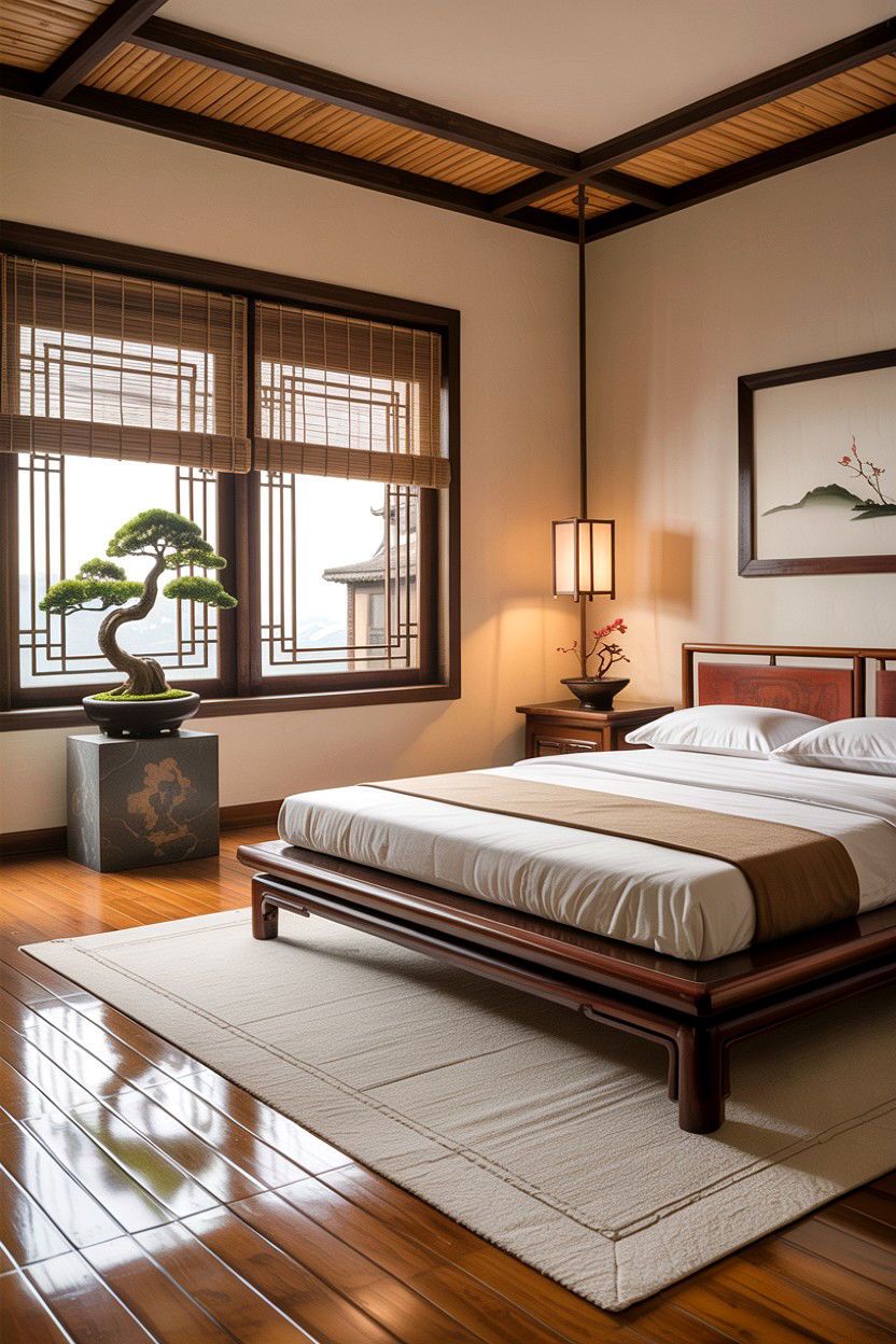 Zen Minimalist Bedroom - 30 Chinese bedroom ideas